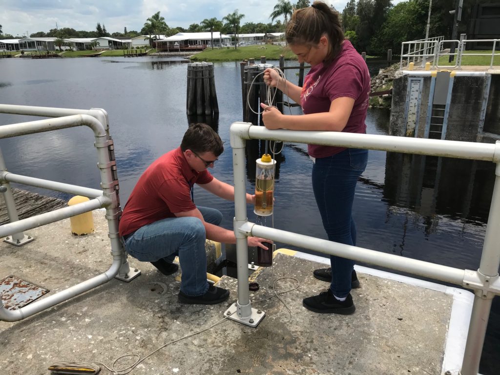 Sheyanne & Logan Intern Water Testing